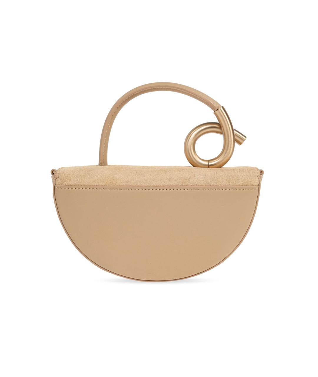 CULT GAIA Бежевая сумка с короткими ручками, фото 3