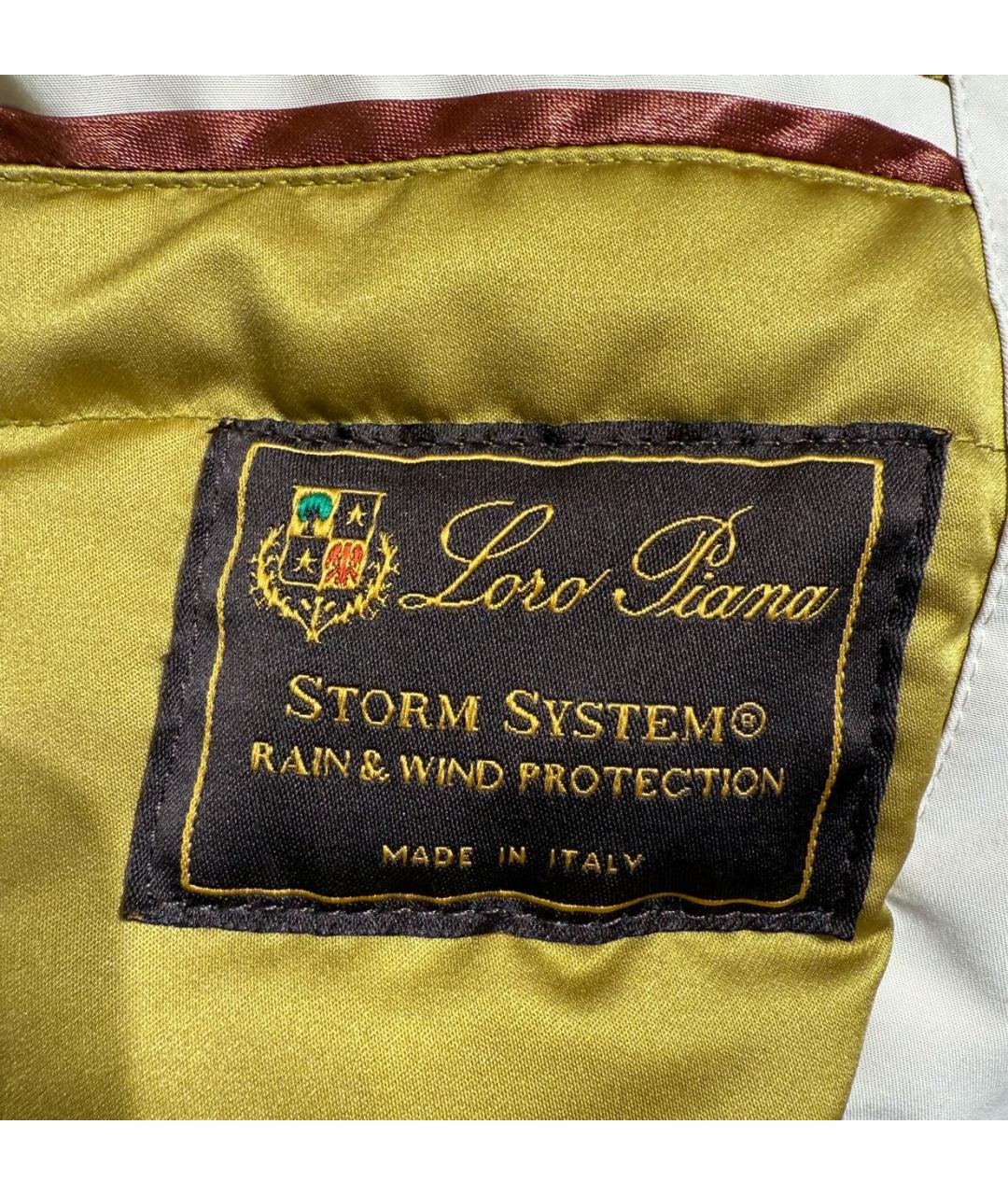 LORO PIANA Бежевая куртка, фото 7