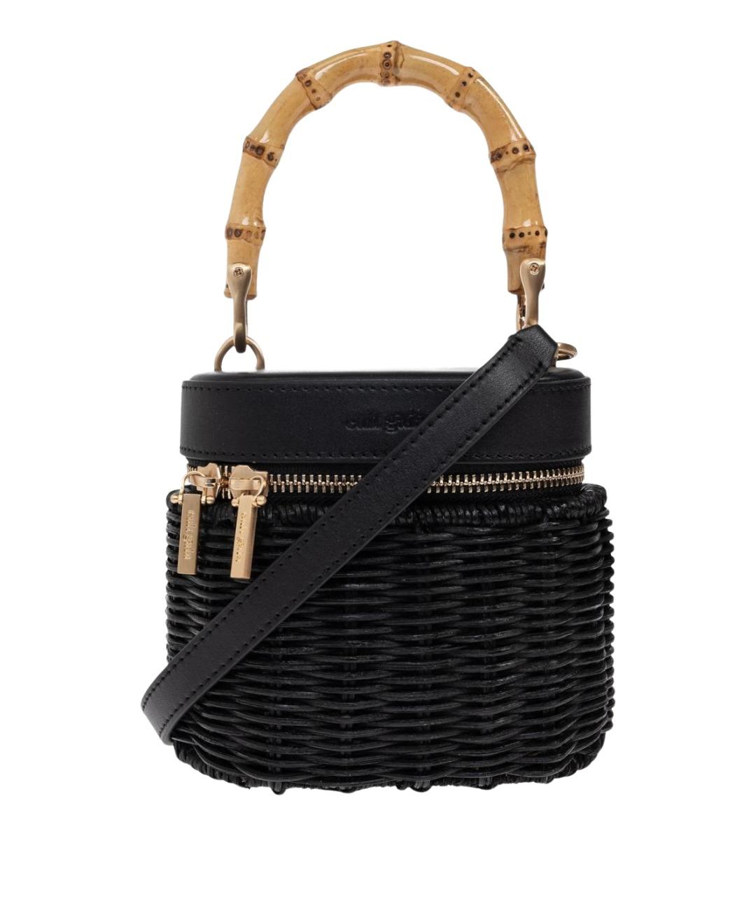 CULT GAIA Черная сумка с короткими ручками, фото 1