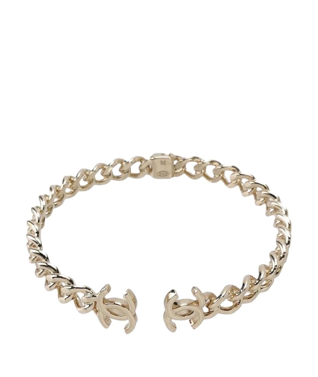 CHANEL Серебрянный металлический чокер, фото 1