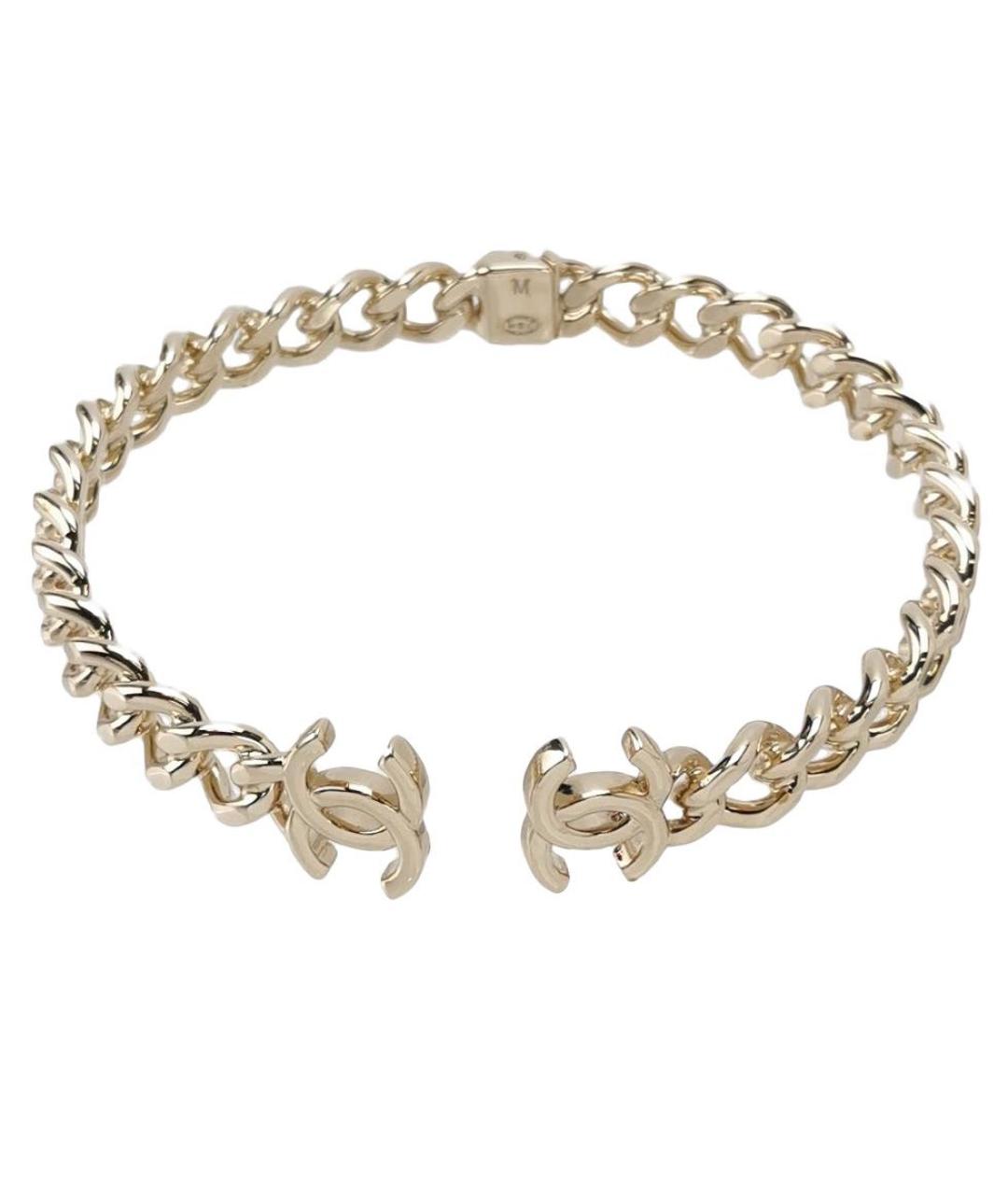 CHANEL Серебрянный металлический чокер, фото 9