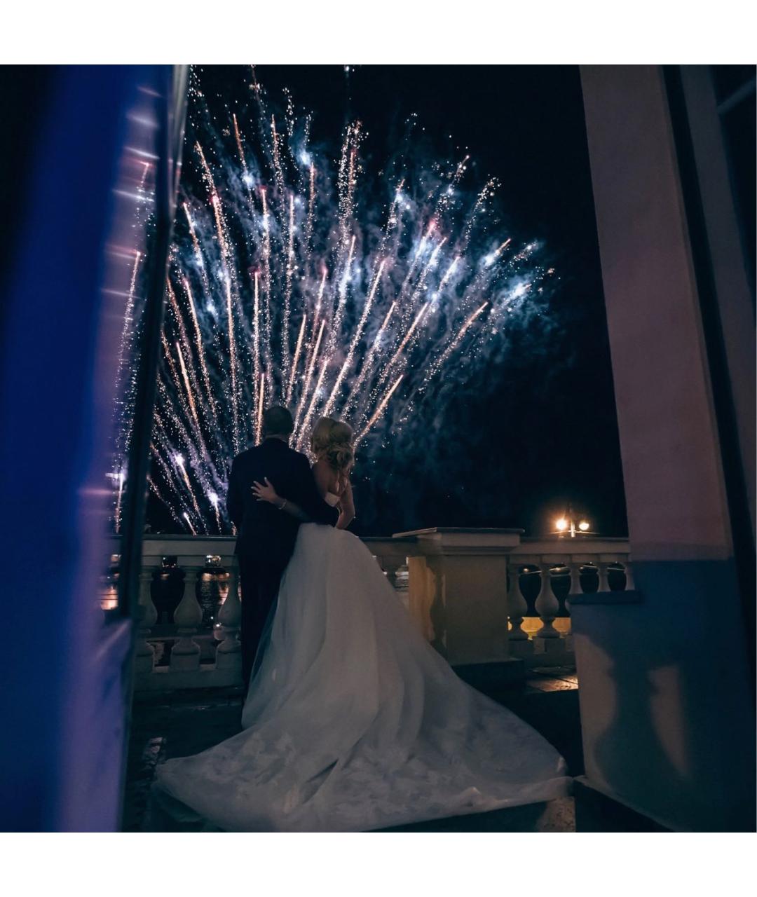 VERA WANG Белое кружевное свадебное платье, фото 5