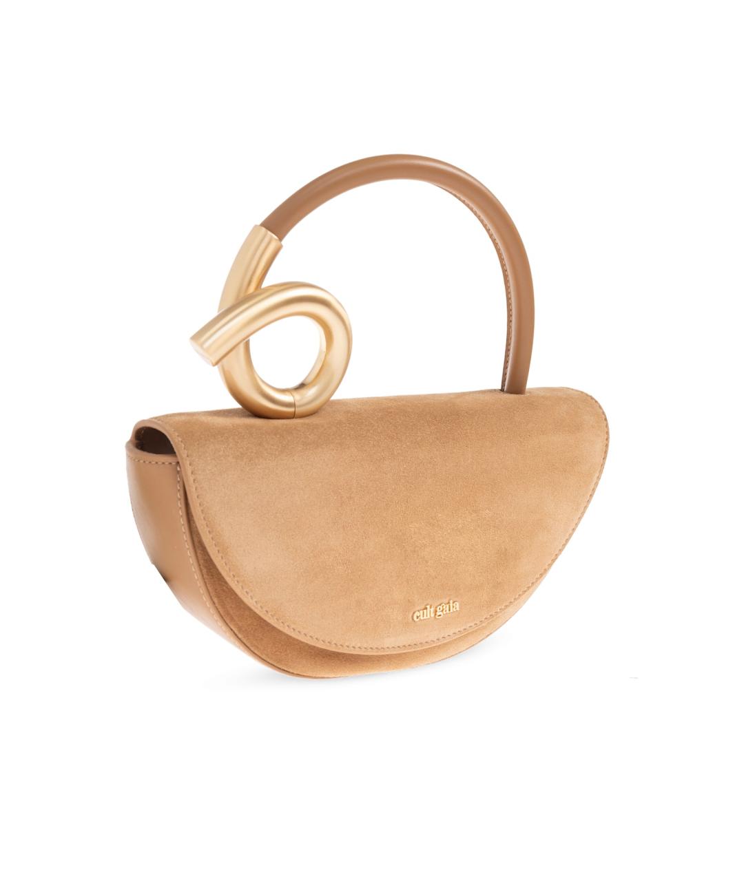 CULT GAIA Бежевая сумка с короткими ручками, фото 2
