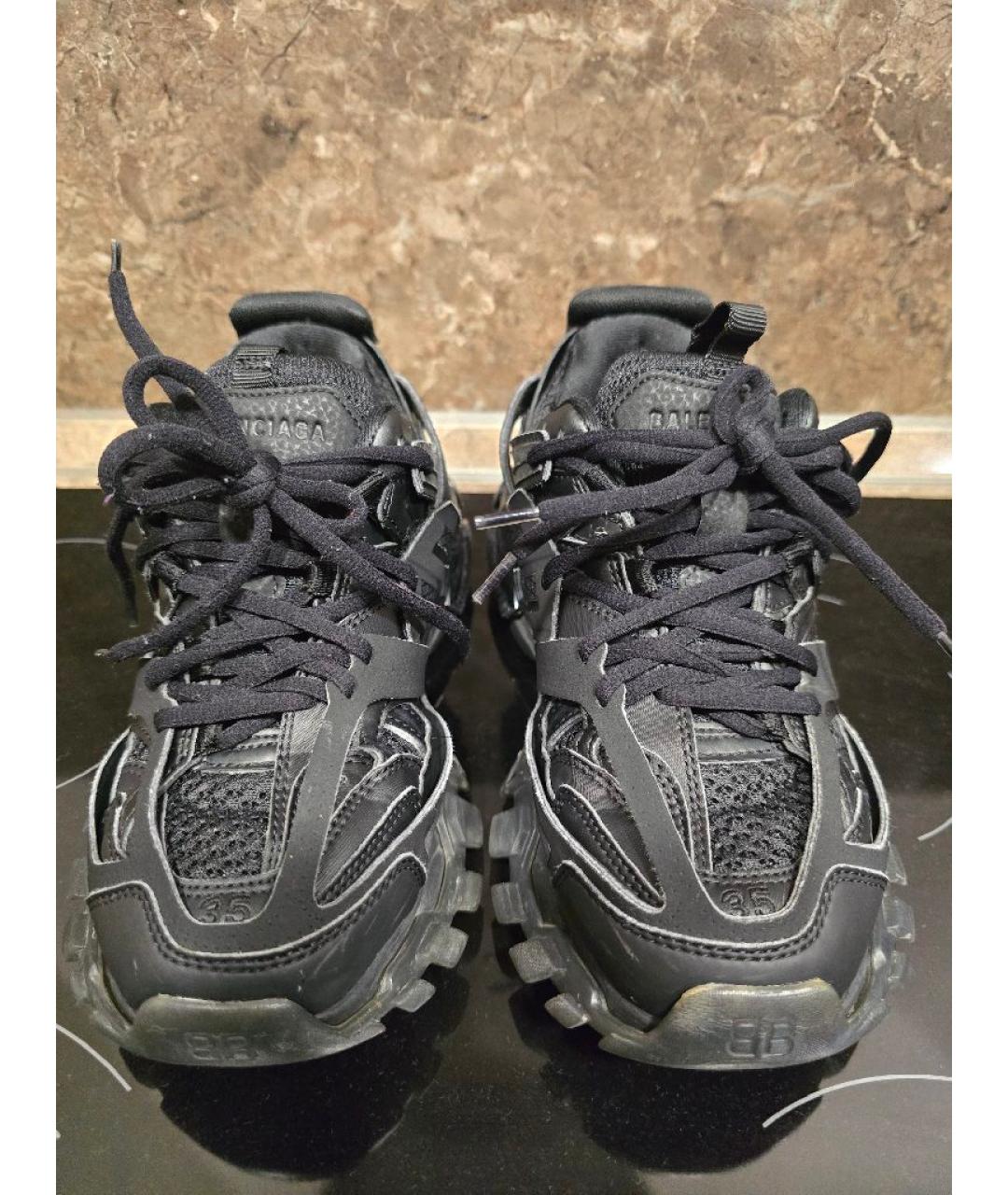 BALENCIAGA Черные кроссовки, фото 2