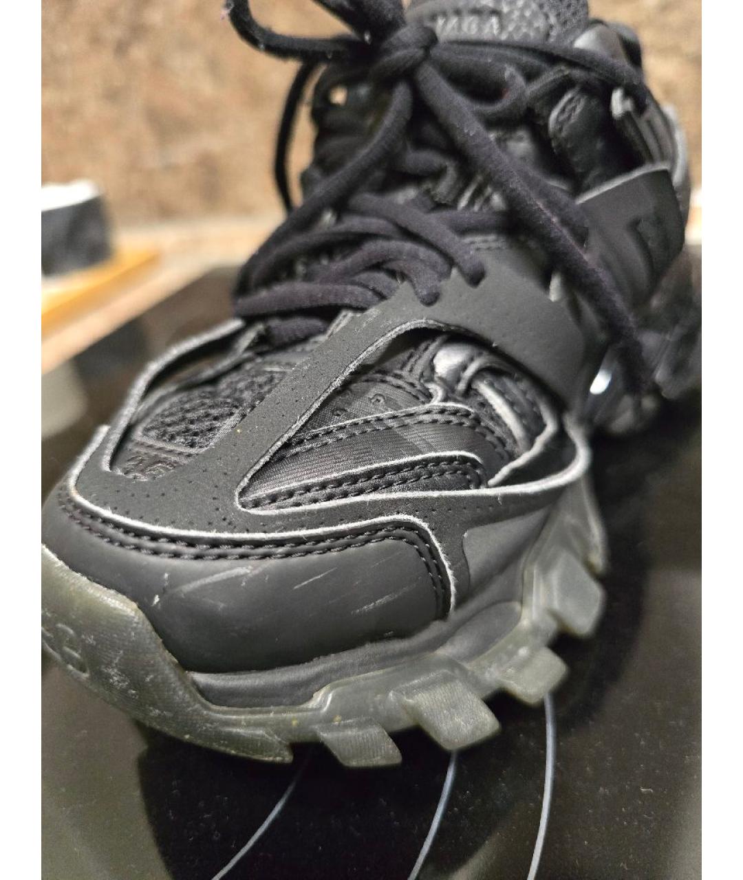 BALENCIAGA Черные кроссовки, фото 5
