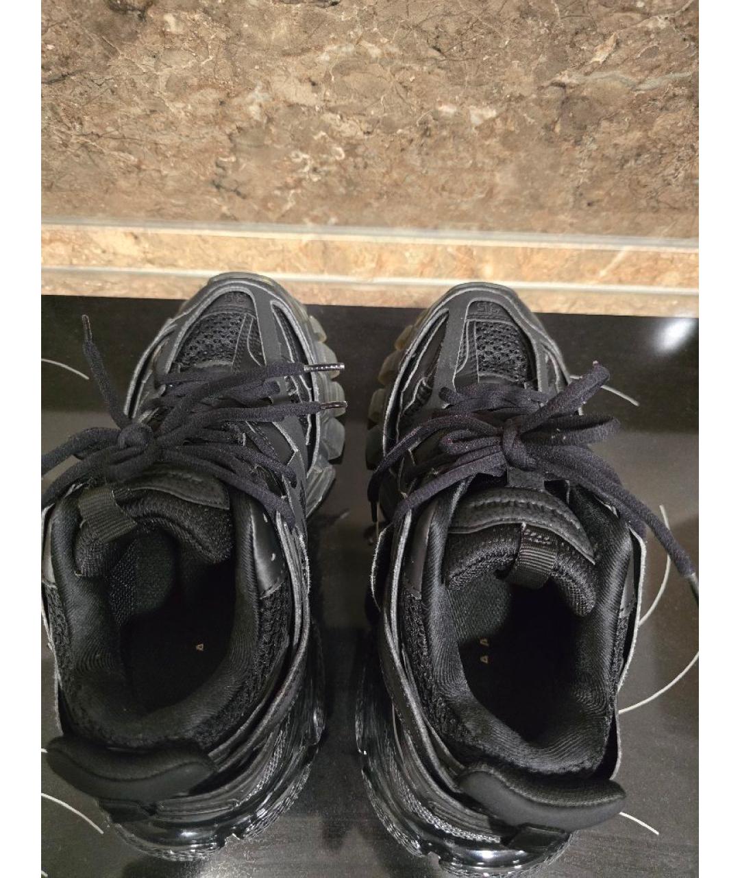 BALENCIAGA Черные кроссовки, фото 3