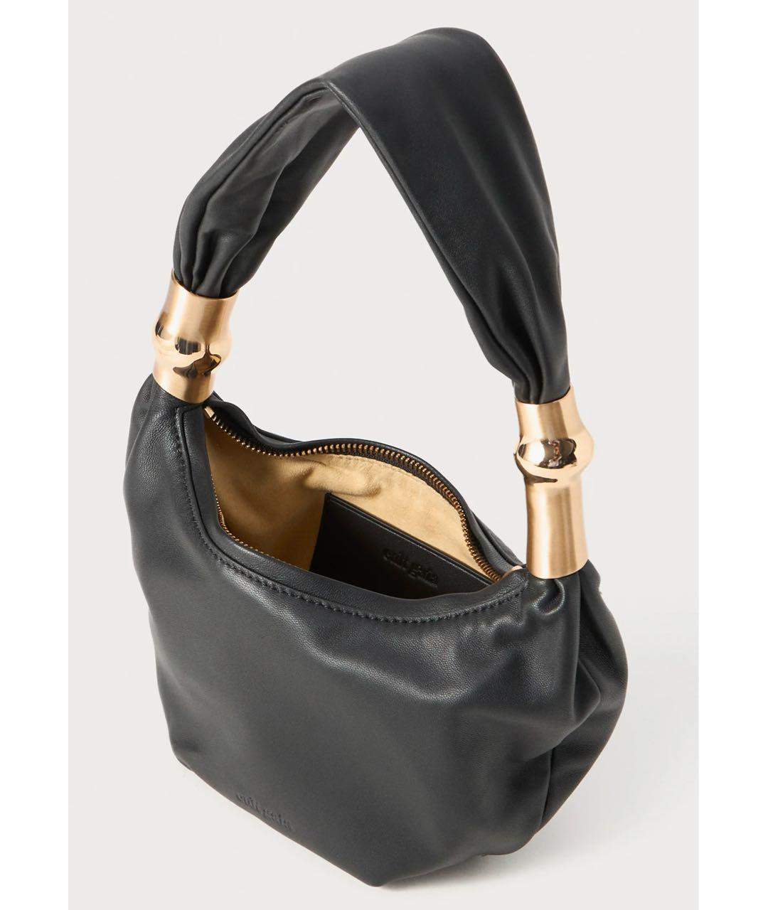 CULT GAIA Черная сумка с короткими ручками, фото 8