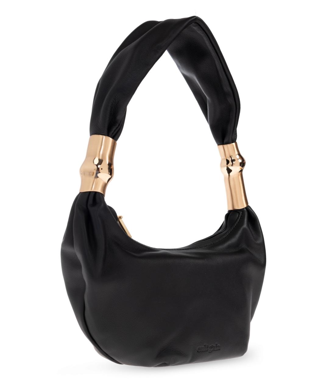 CULT GAIA Черная сумка с короткими ручками, фото 2