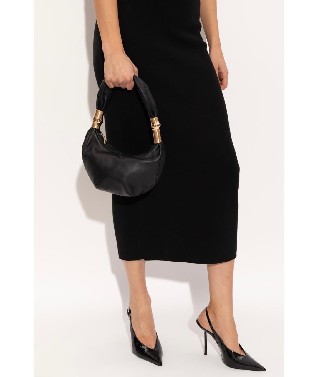 CULT GAIA Черная сумка с короткими ручками, фото 4