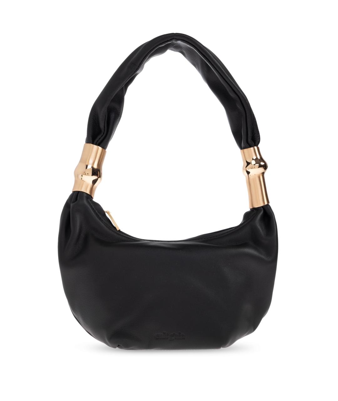 CULT GAIA Черная сумка с короткими ручками, фото 6