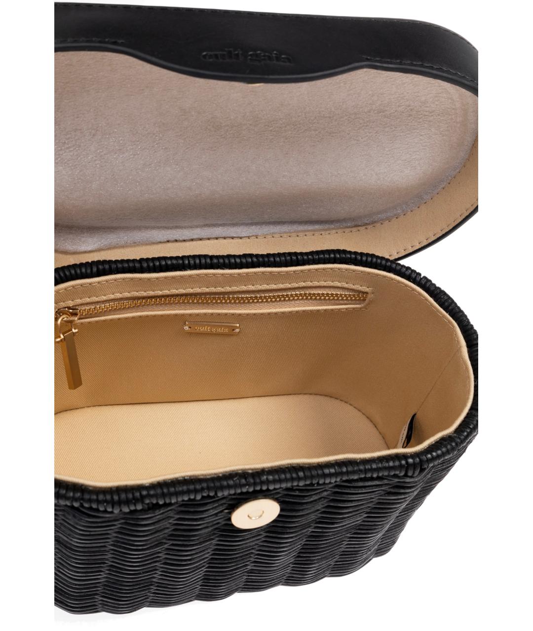 CULT GAIA Черная сумка с короткими ручками, фото 5