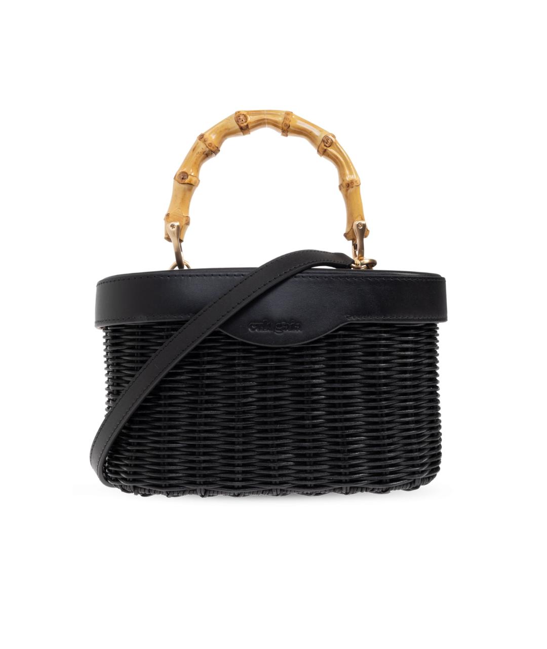 CULT GAIA Черная сумка с короткими ручками, фото 6