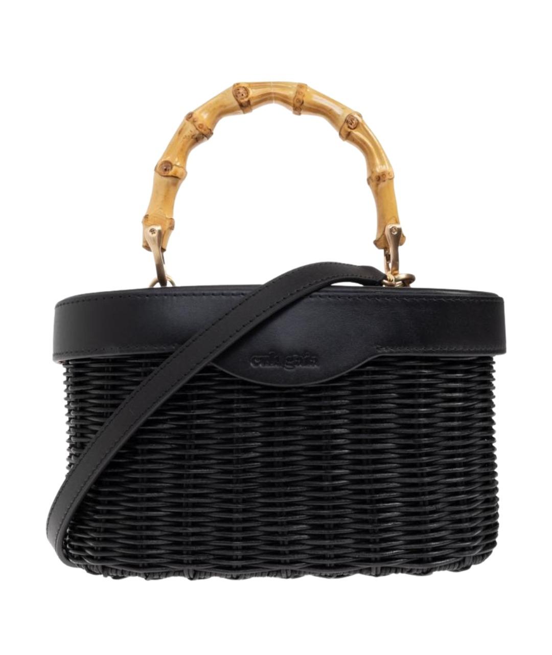 CULT GAIA Черная сумка с короткими ручками, фото 1