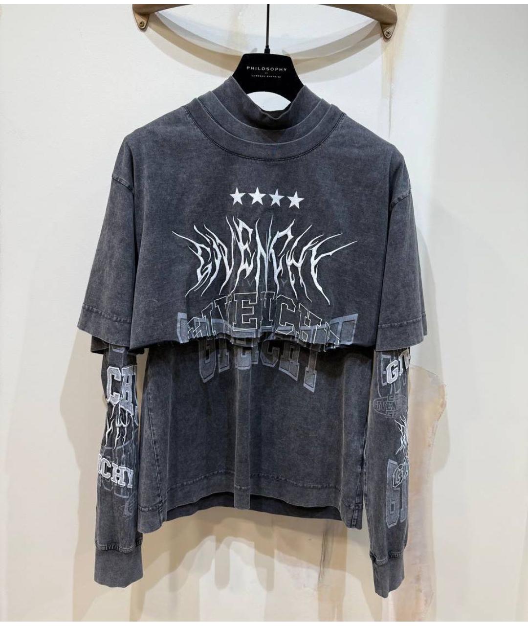 GIVENCHY Антрацитовый джемпер / свитер, фото 4