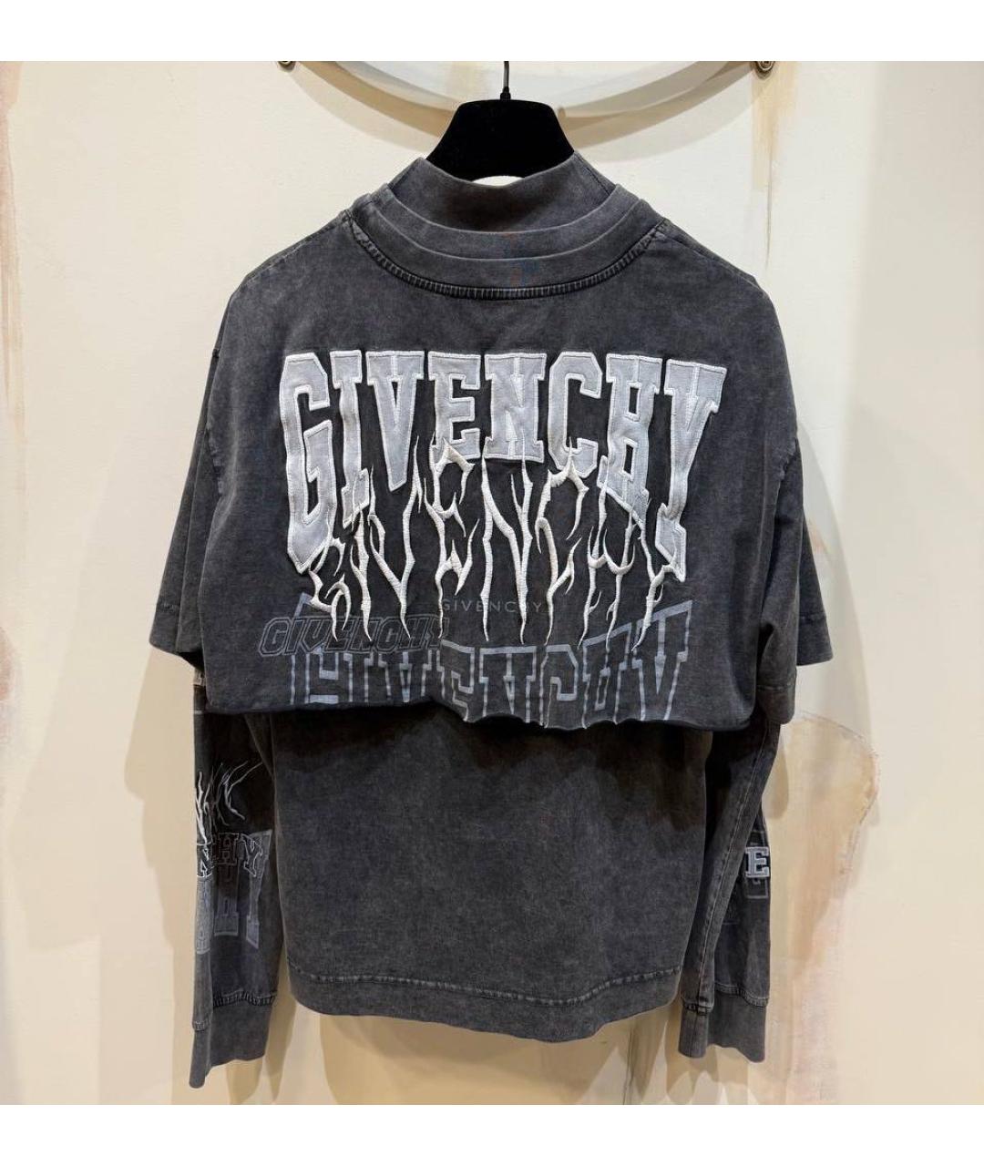 GIVENCHY Антрацитовый джемпер / свитер, фото 2