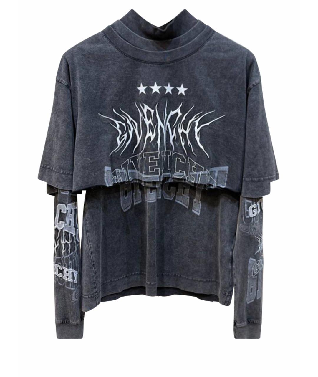 GIVENCHY Антрацитовый джемпер / свитер, фото 1