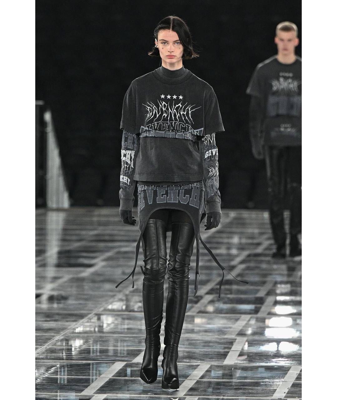 GIVENCHY Антрацитовый джемпер / свитер, фото 3