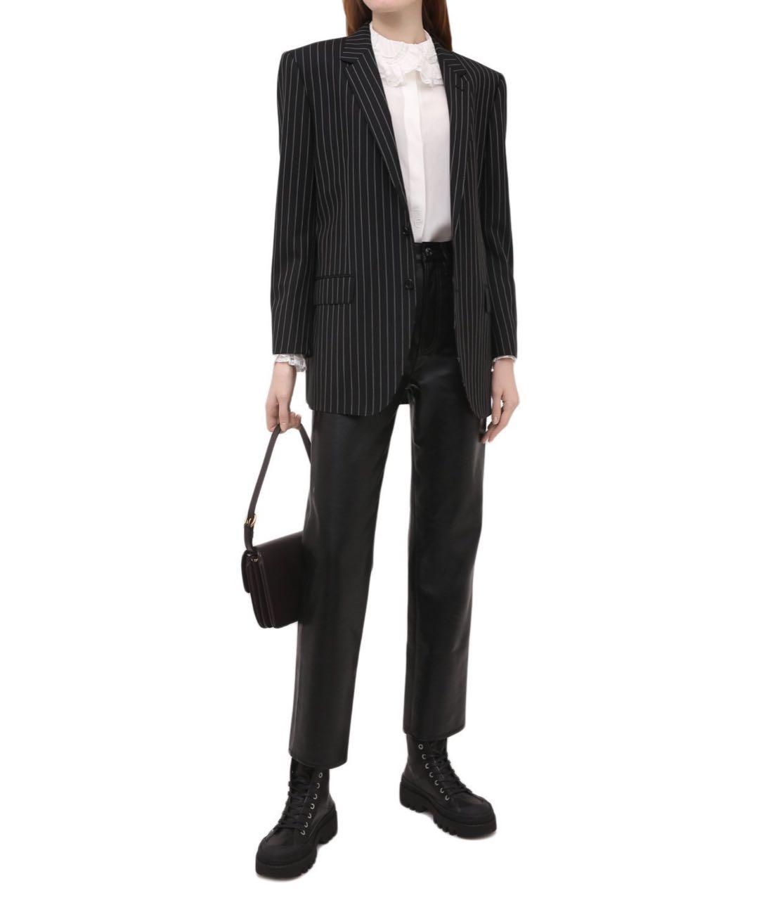 CELINE Черный жакет/пиджак, фото 6