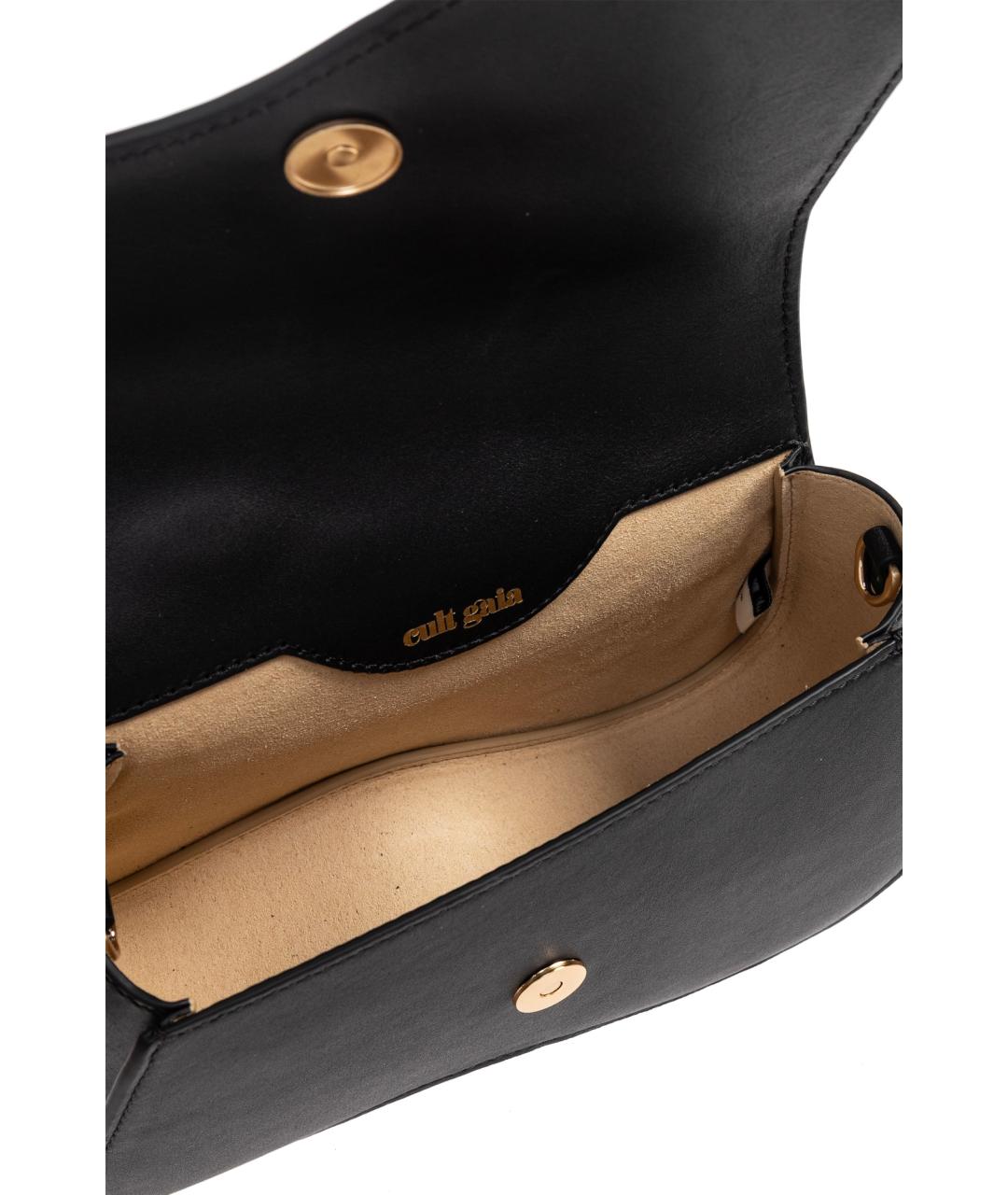CULT GAIA Черная сумка с короткими ручками, фото 5
