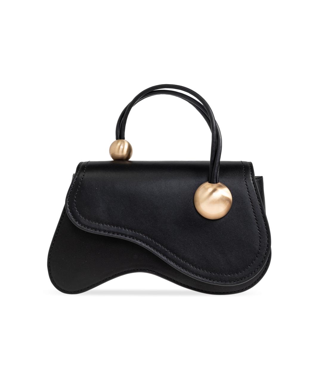 CULT GAIA Черная сумка с короткими ручками, фото 8