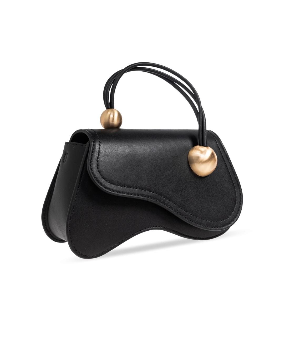 CULT GAIA Черная сумка с короткими ручками, фото 2