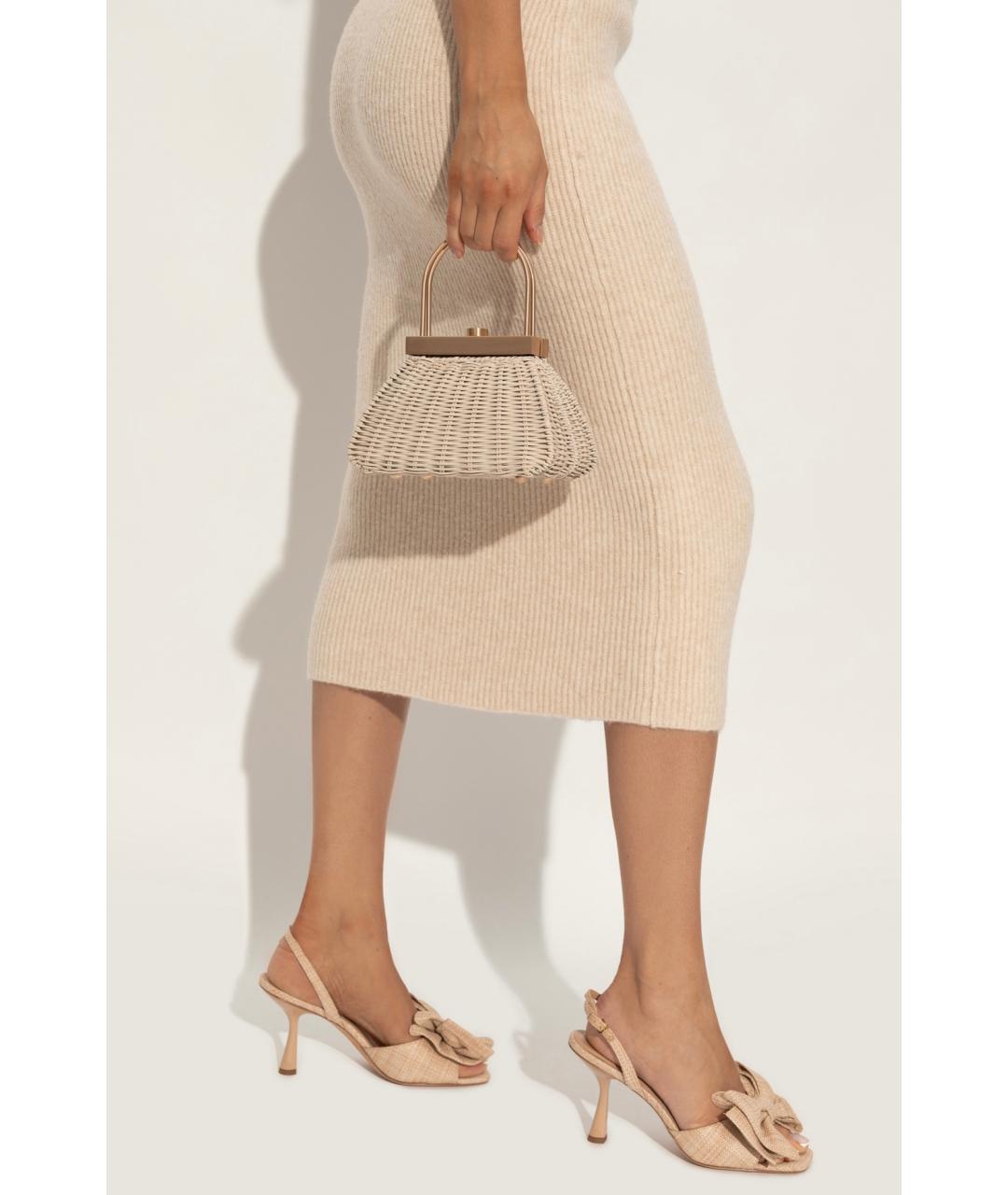 CULT GAIA Бежевая сумка с короткими ручками, фото 2