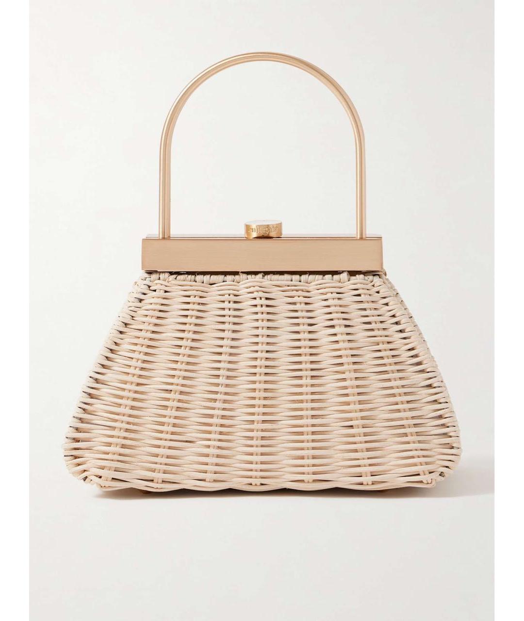 CULT GAIA Бежевая сумка с короткими ручками, фото 8