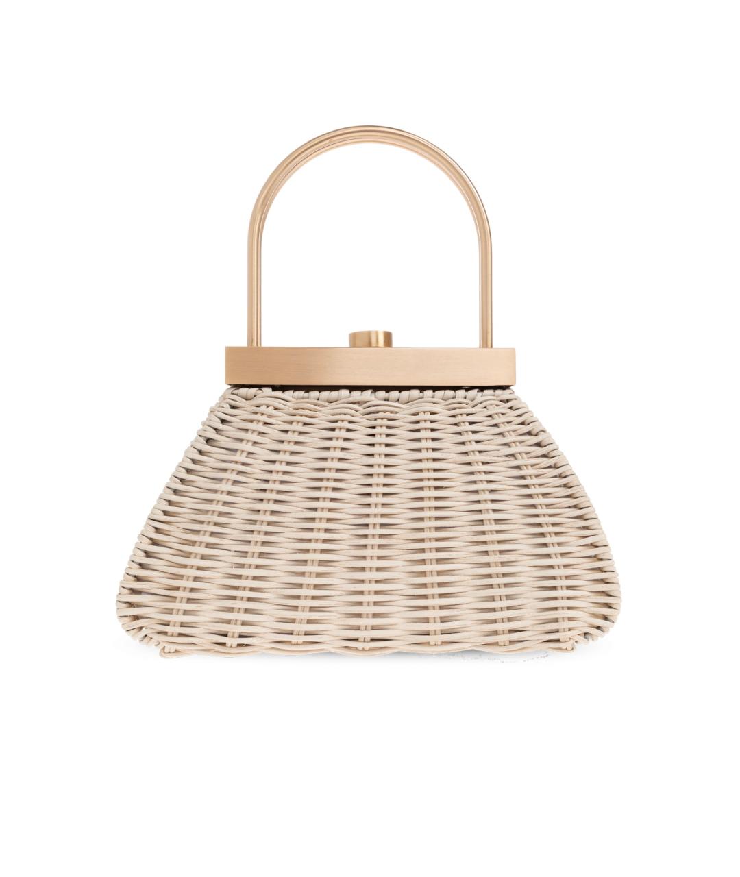 CULT GAIA Бежевая сумка с короткими ручками, фото 4