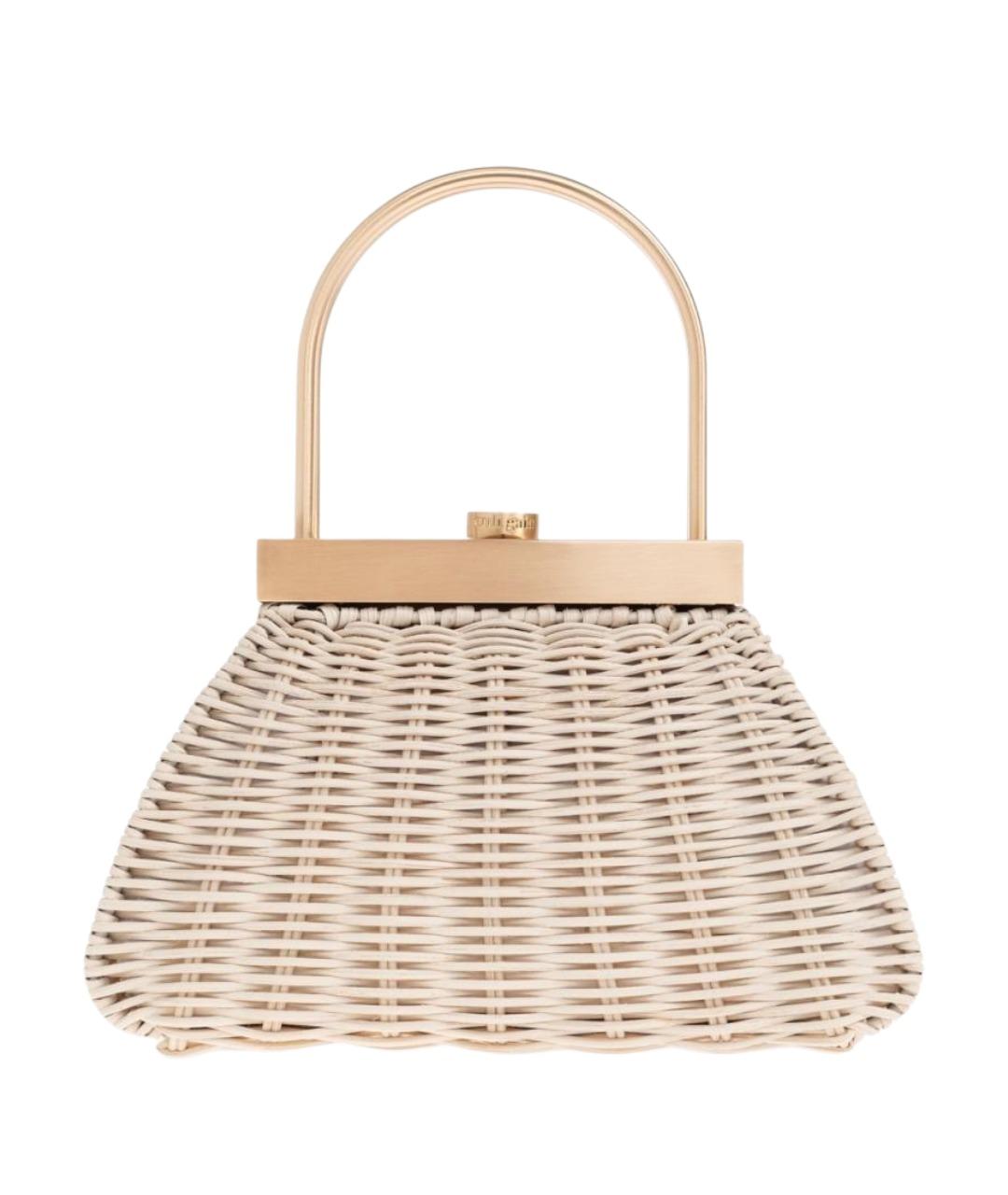 CULT GAIA Бежевая сумка с короткими ручками, фото 1