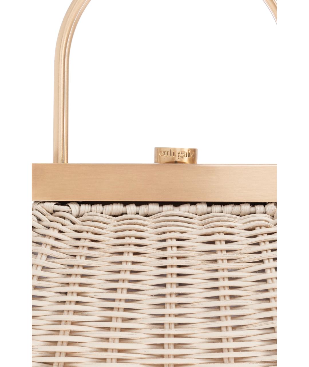 CULT GAIA Бежевая сумка с короткими ручками, фото 6