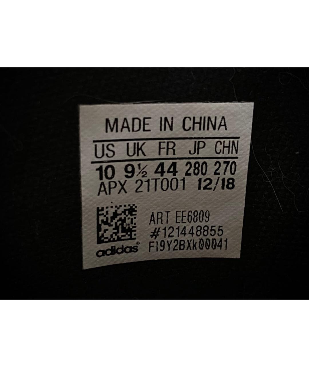 YOHJI YAMAMOTO Черные кожаные высокие кроссовки / кеды, фото 5