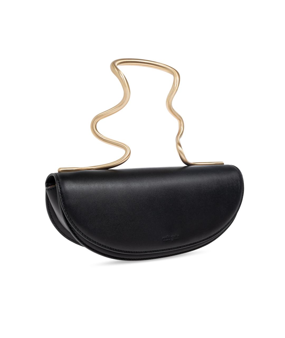 CULT GAIA Черная сумка с короткими ручками, фото 3