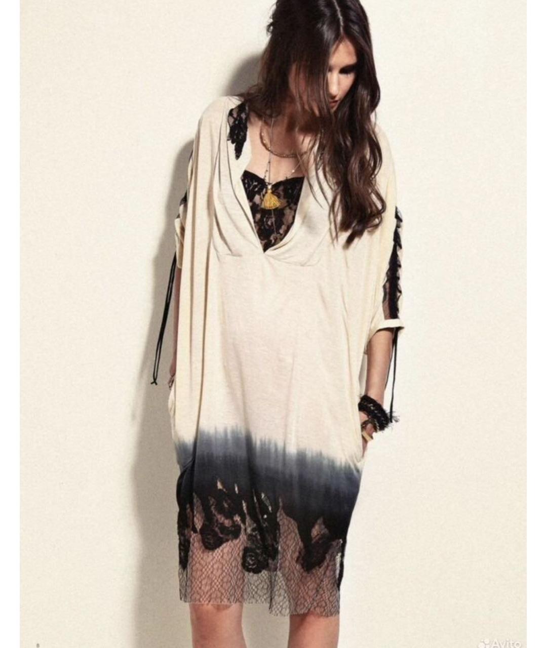 JO NO FUI Мульти вискозное платье, фото 7