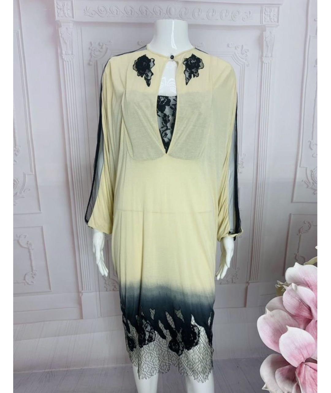 JO NO FUI Мульти вискозное платье, фото 4