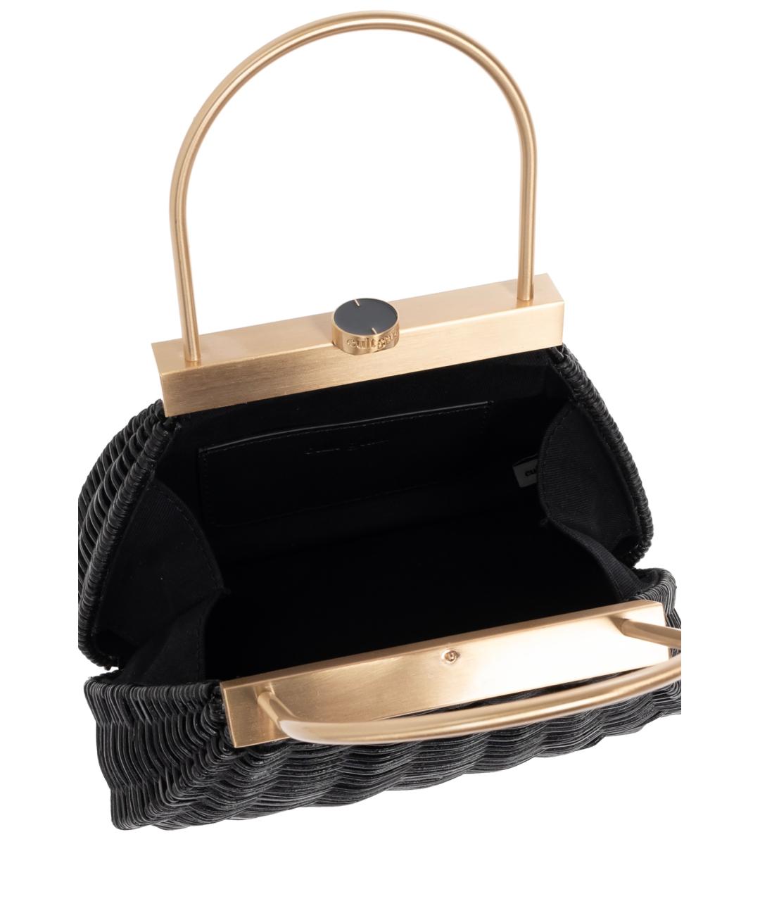 CULT GAIA Черная сумка с короткими ручками, фото 5