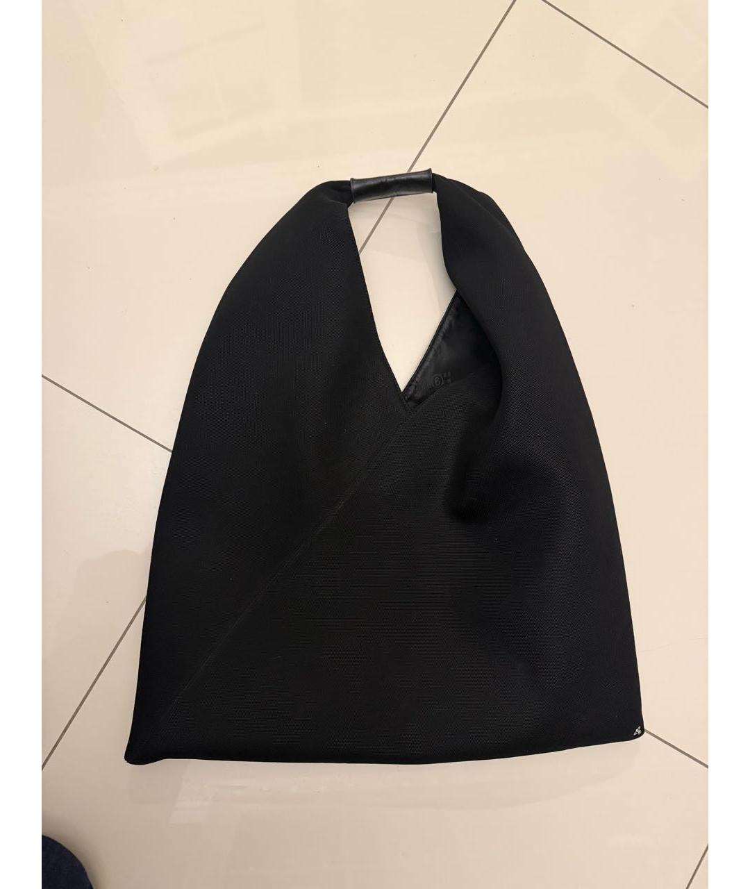 MAISON MARGIELA Черная сумка тоут, фото 3