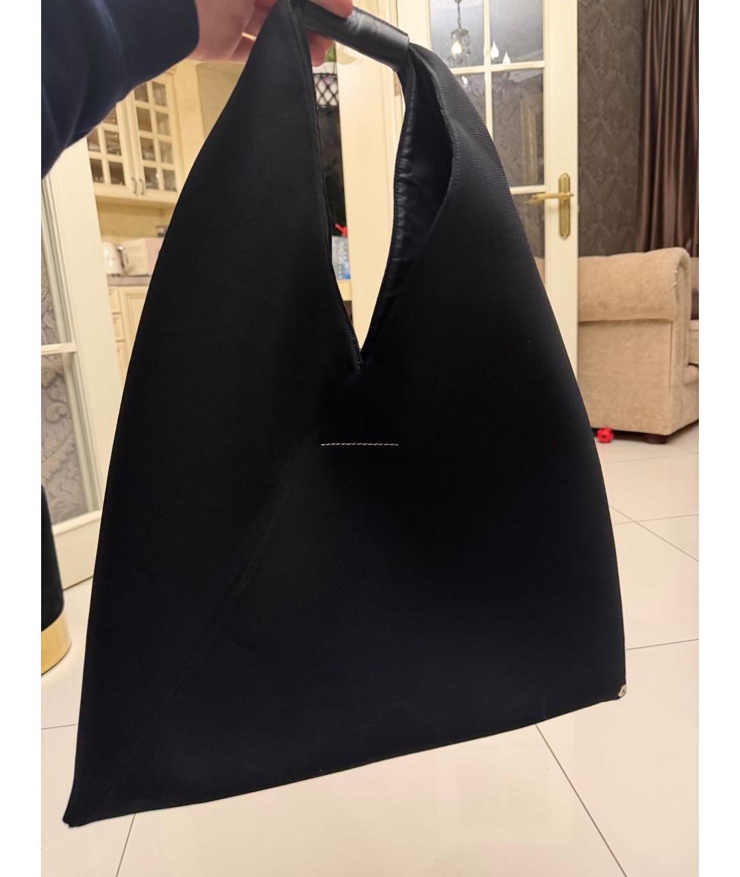 MAISON MARGIELA Черная сумка тоут, фото 2