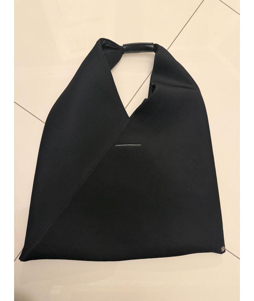 MAISON MARGIELA Черная сумка тоут, фото 6