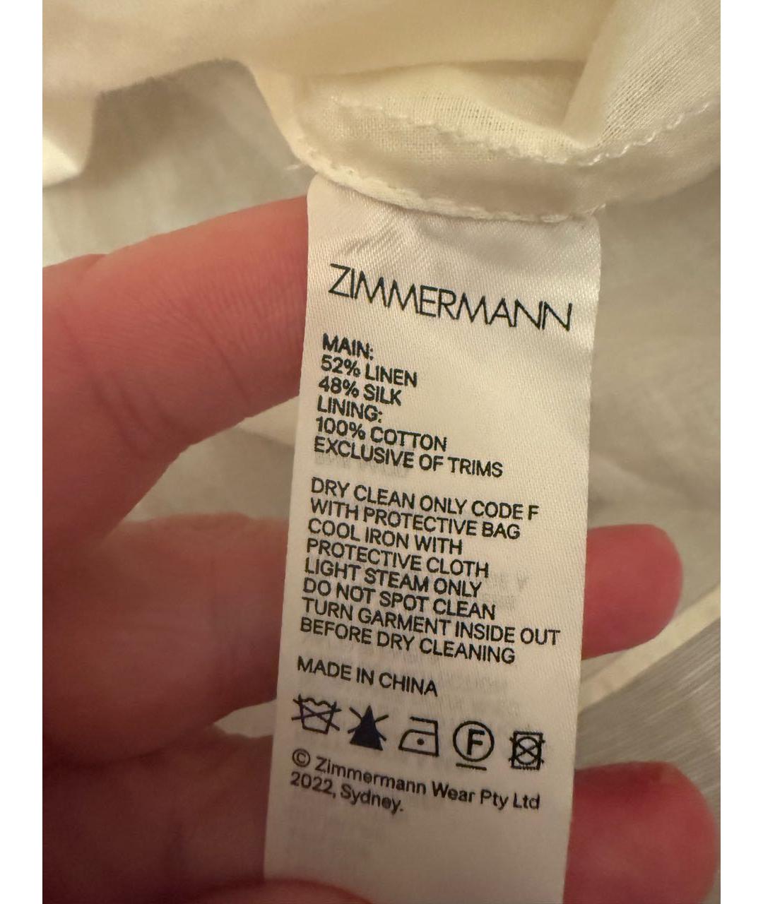 ZIMMERMANN Мульти льняной сарафан, фото 3