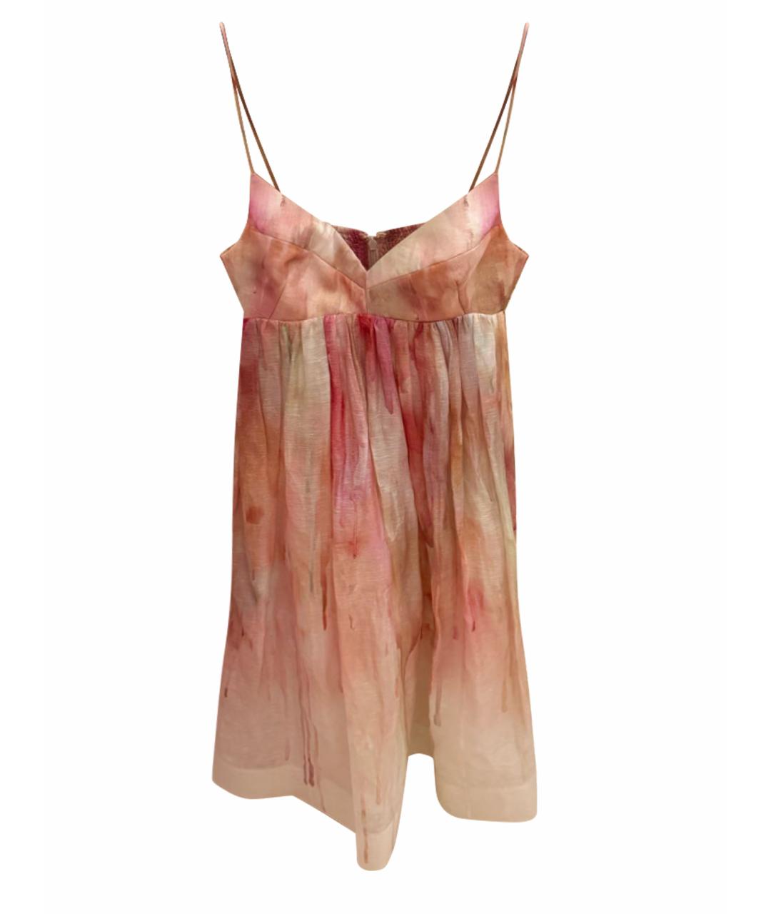 ZIMMERMANN Мульти льняной сарафан, фото 1