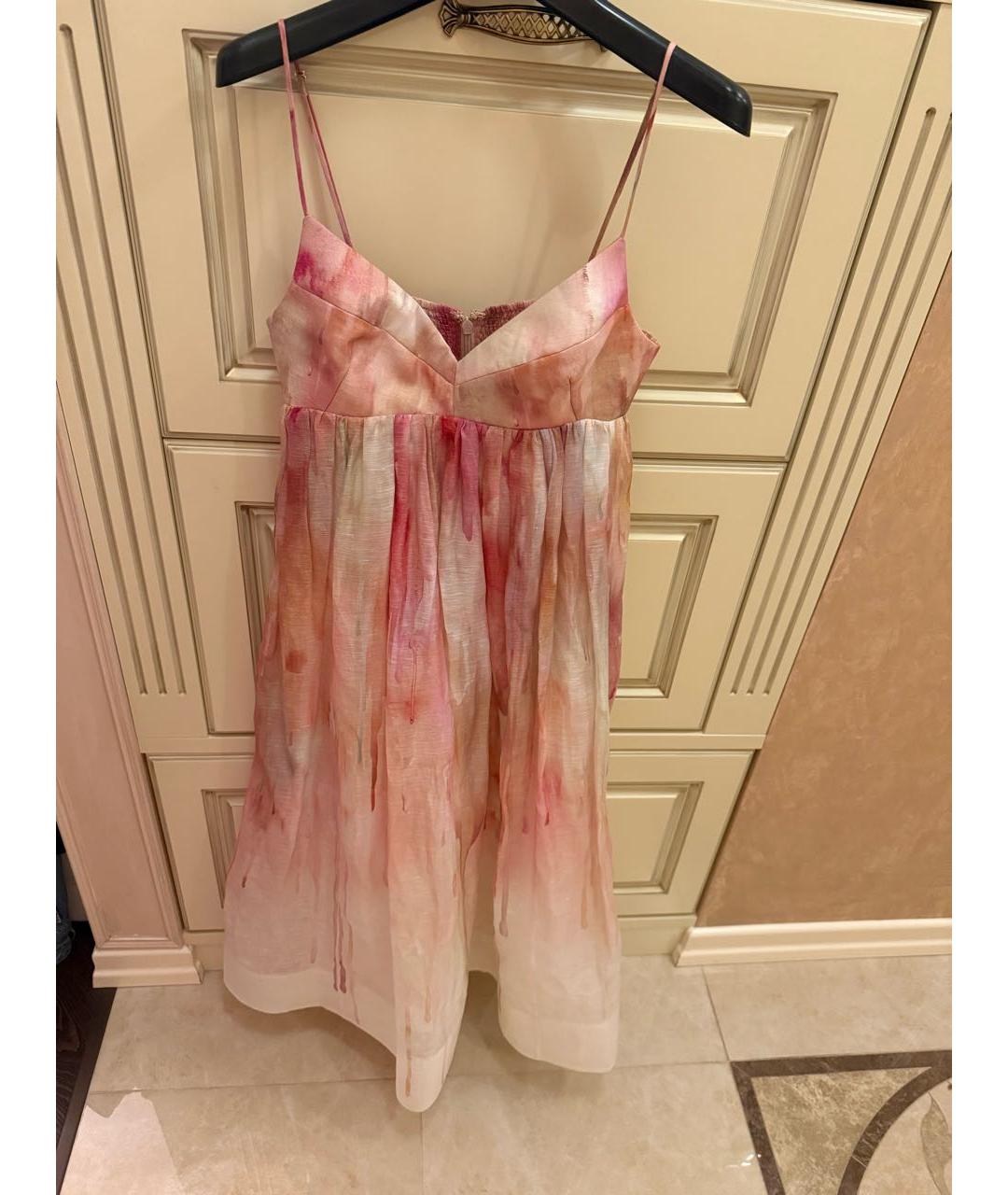 ZIMMERMANN Мульти льняной сарафан, фото 7