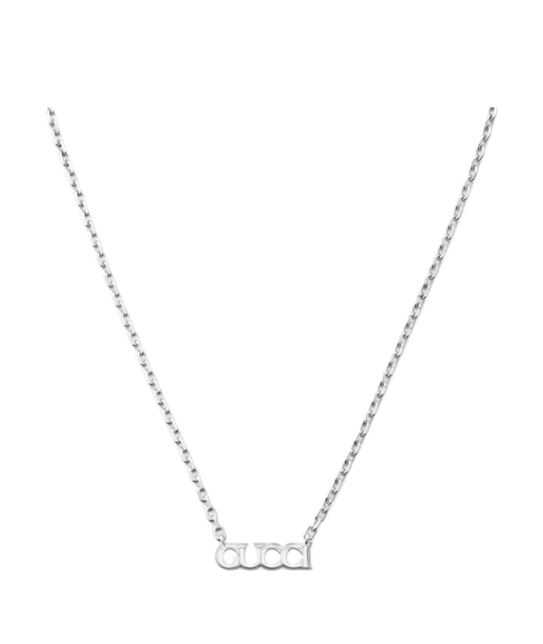 GUCCI Серебряная серебряная подвеска, фото 1