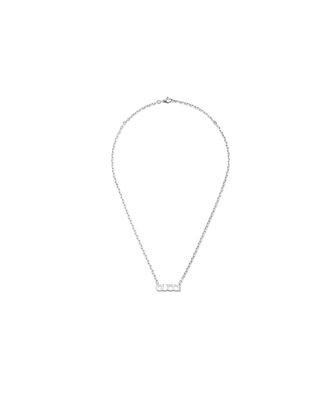 GUCCI Серебряная серебряная подвеска, фото 2