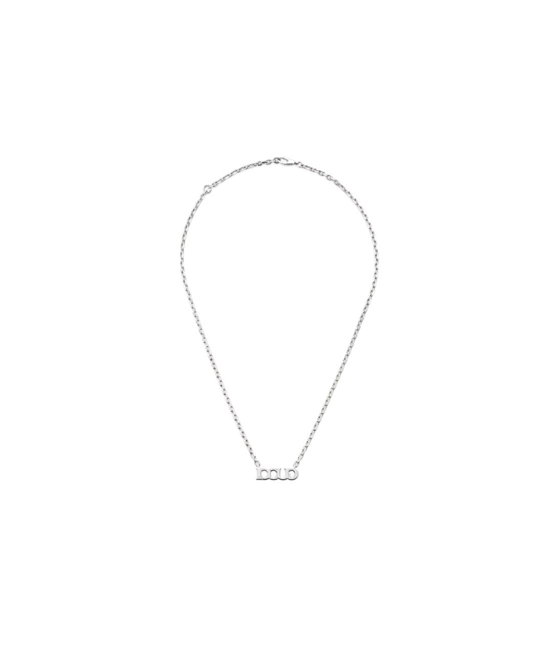 GUCCI Серебряная серебряная подвеска, фото 3