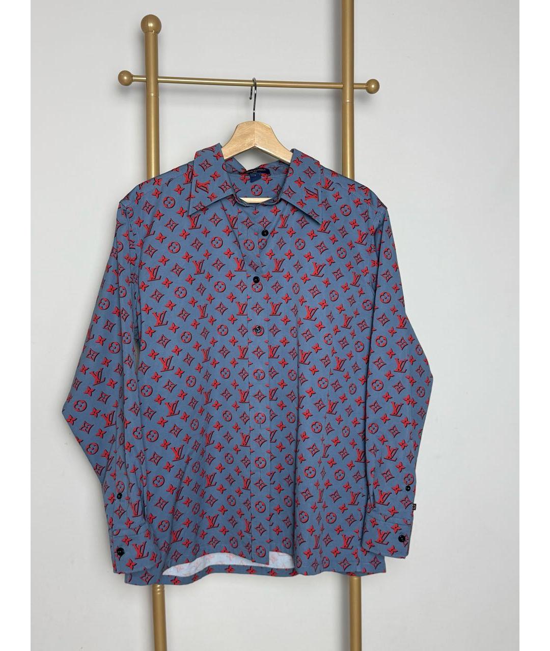 LOUIS VUITTON Синяя рубашка, фото 2