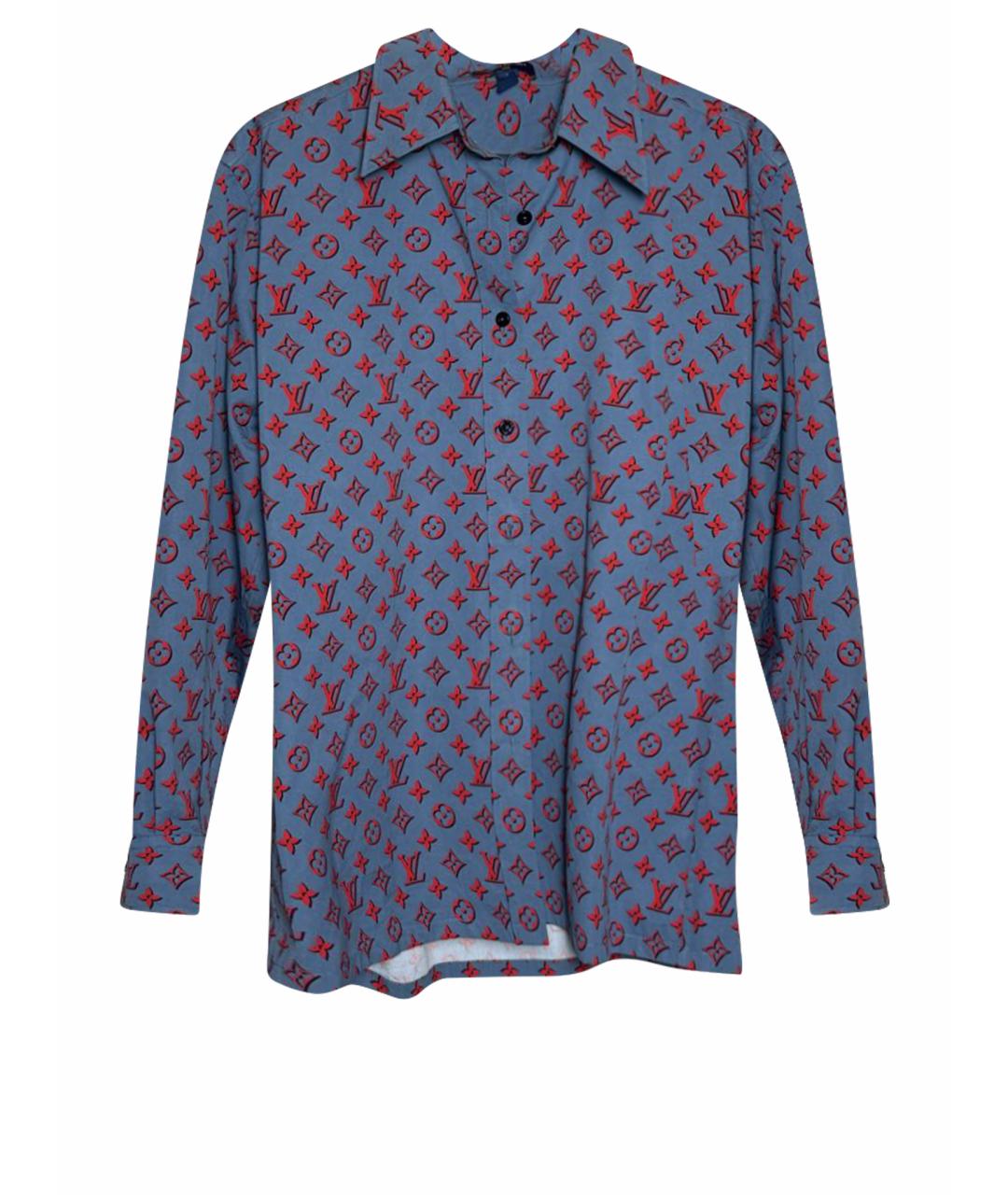LOUIS VUITTON Синяя рубашка, фото 1