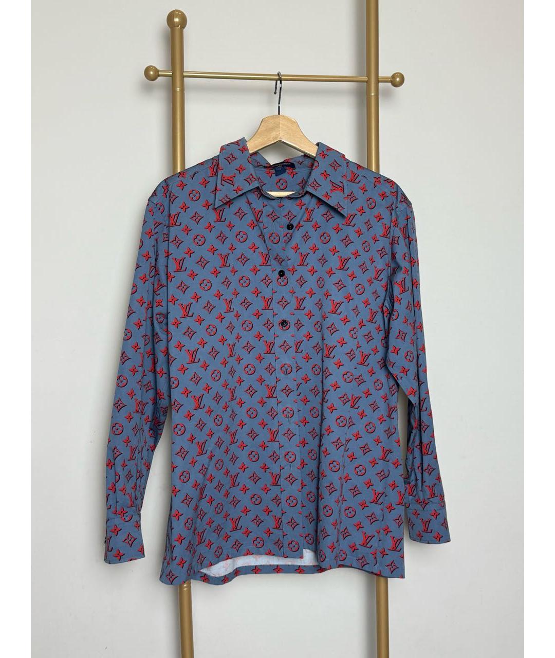 LOUIS VUITTON Синяя рубашка, фото 6