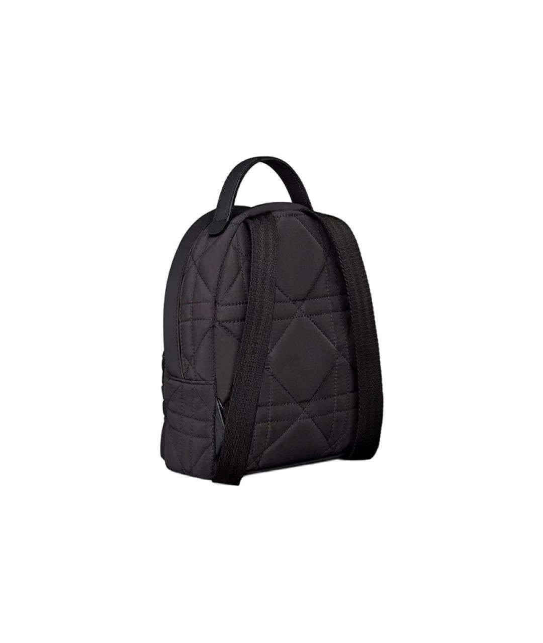 CHRISTIAN DIOR Черный тканевый рюкзак, фото 3