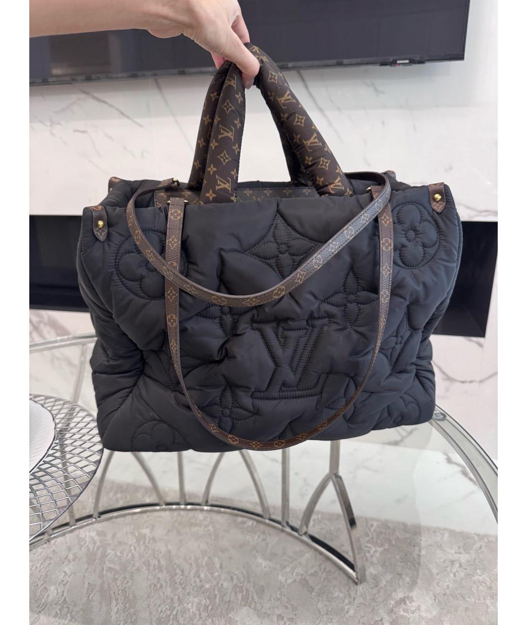 LOUIS VUITTON Черная сумка тоут, фото 3