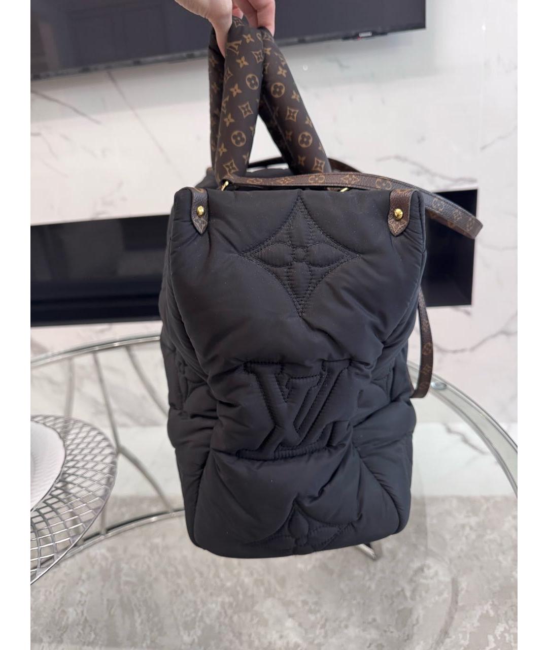 LOUIS VUITTON Черная сумка тоут, фото 4